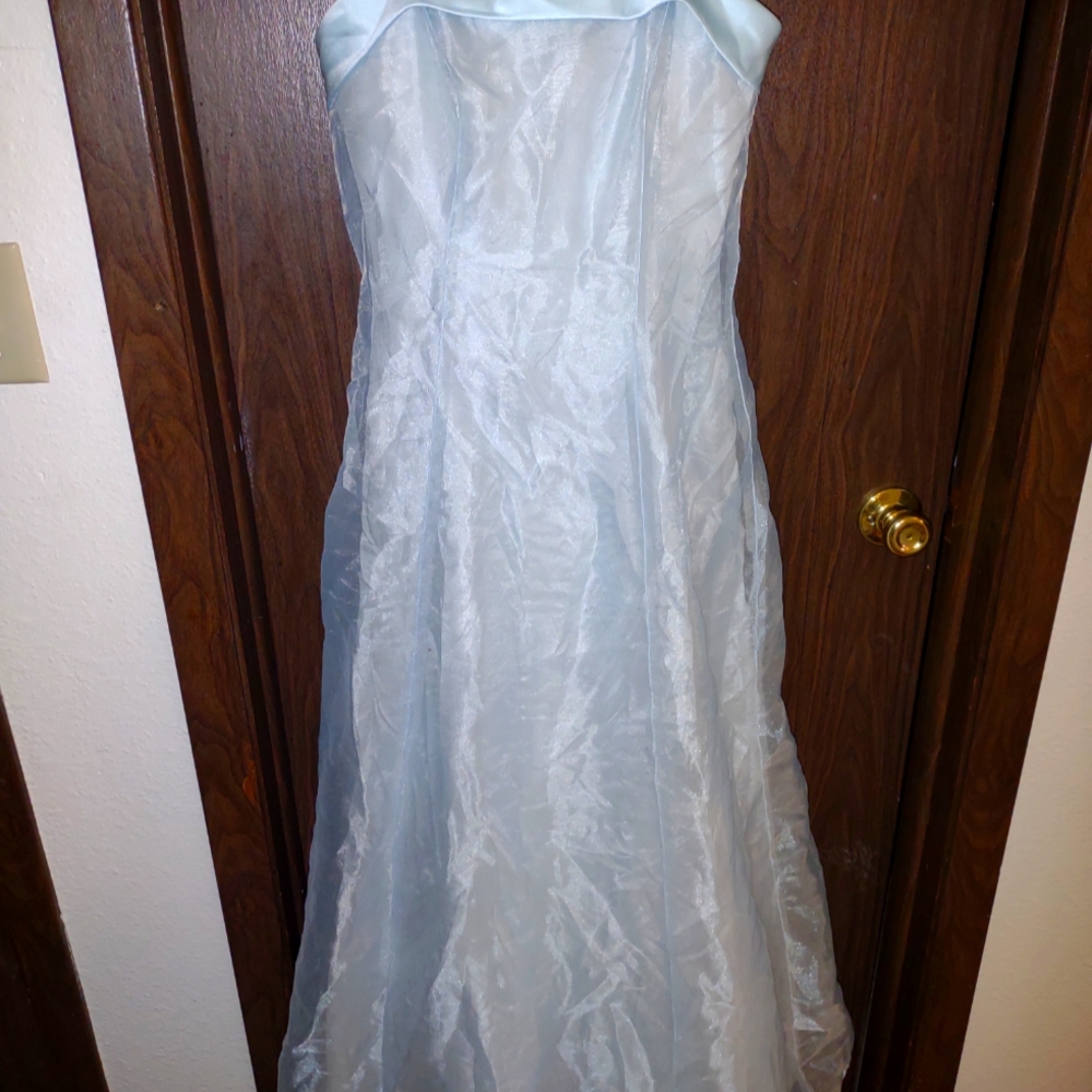 Powder Blue Formal/Prom Dress - Picture 12 of 13